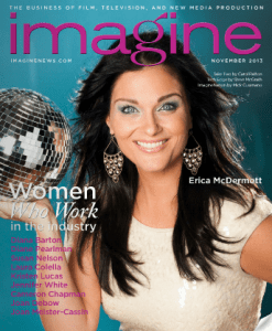Erica McDermott, Imagine Magazines 'Woman Who Work in the Industry' issue, out this month