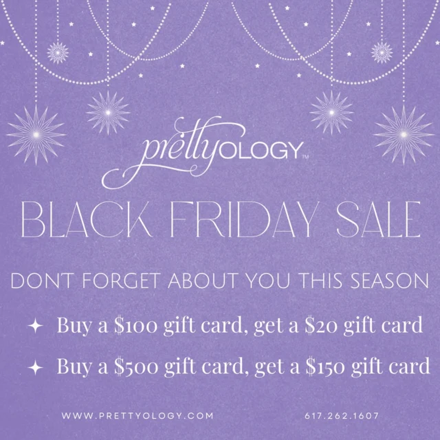 BLACK FRIDAY 🛍️🏷️✨

Bonus gift cards can be added to the gift you’re giving, or for you 😉 

#blackfriday #giftcardsale #pmu #brows #medspa #beautylab